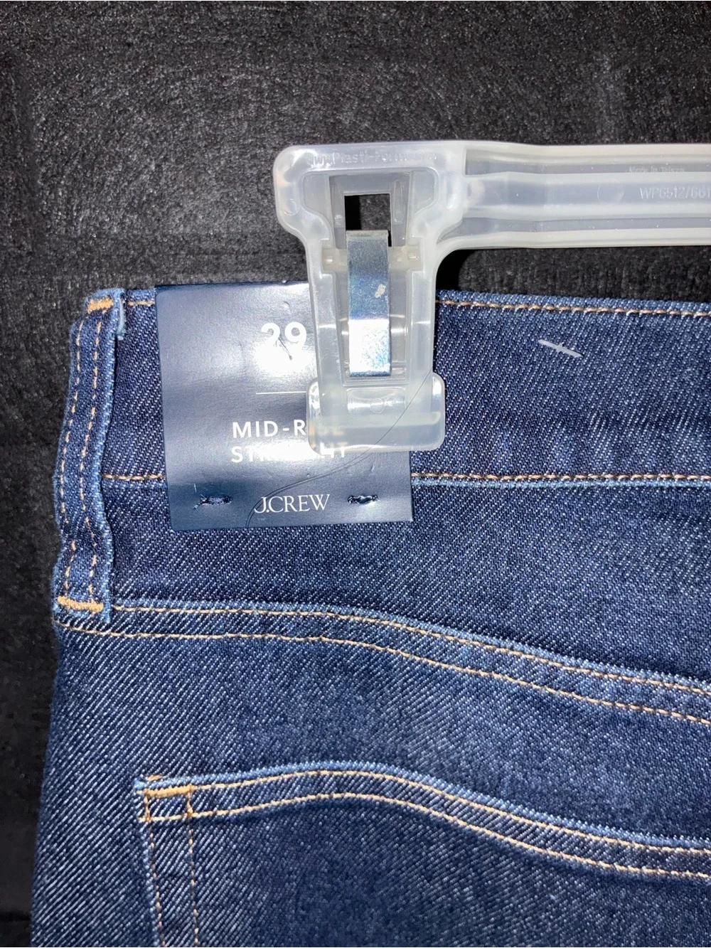 J. Crew Men’s Indigo Straight-Leg Jeans